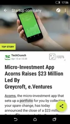 Tech News android App screenshot 1